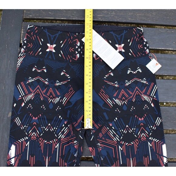 New w/Tags - sz Med - Sweaty Betty The Power 7/8 Leggings, Beetle Blue Interlock - Picture 7 of 12